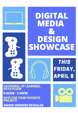 DNID Digital Media and Design Showcase Flyer